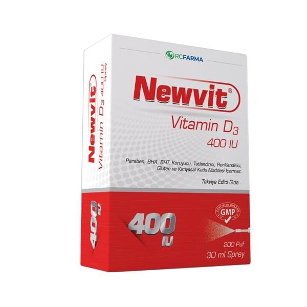 Newvit Vitamin D3 400 IU 30 ml