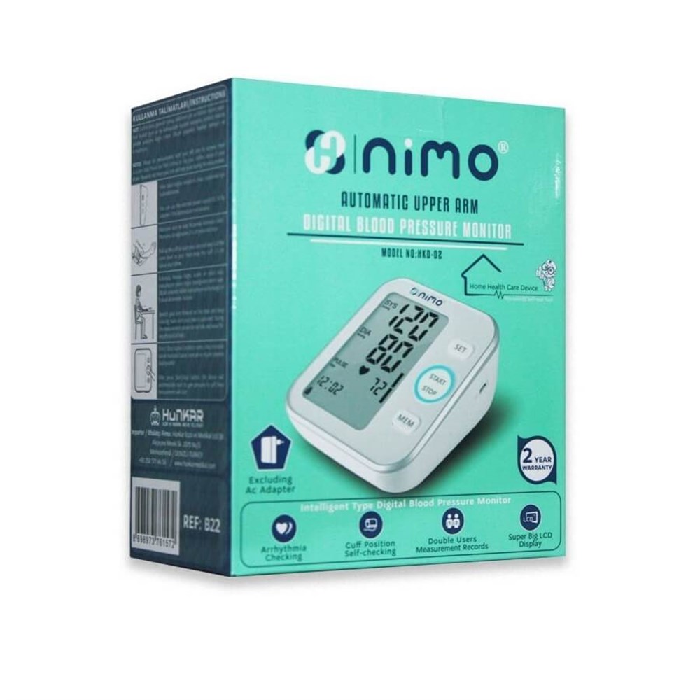 Nimo Otomatik Koldan Ölçer Dijital Tansiyon Aleti HKD-02