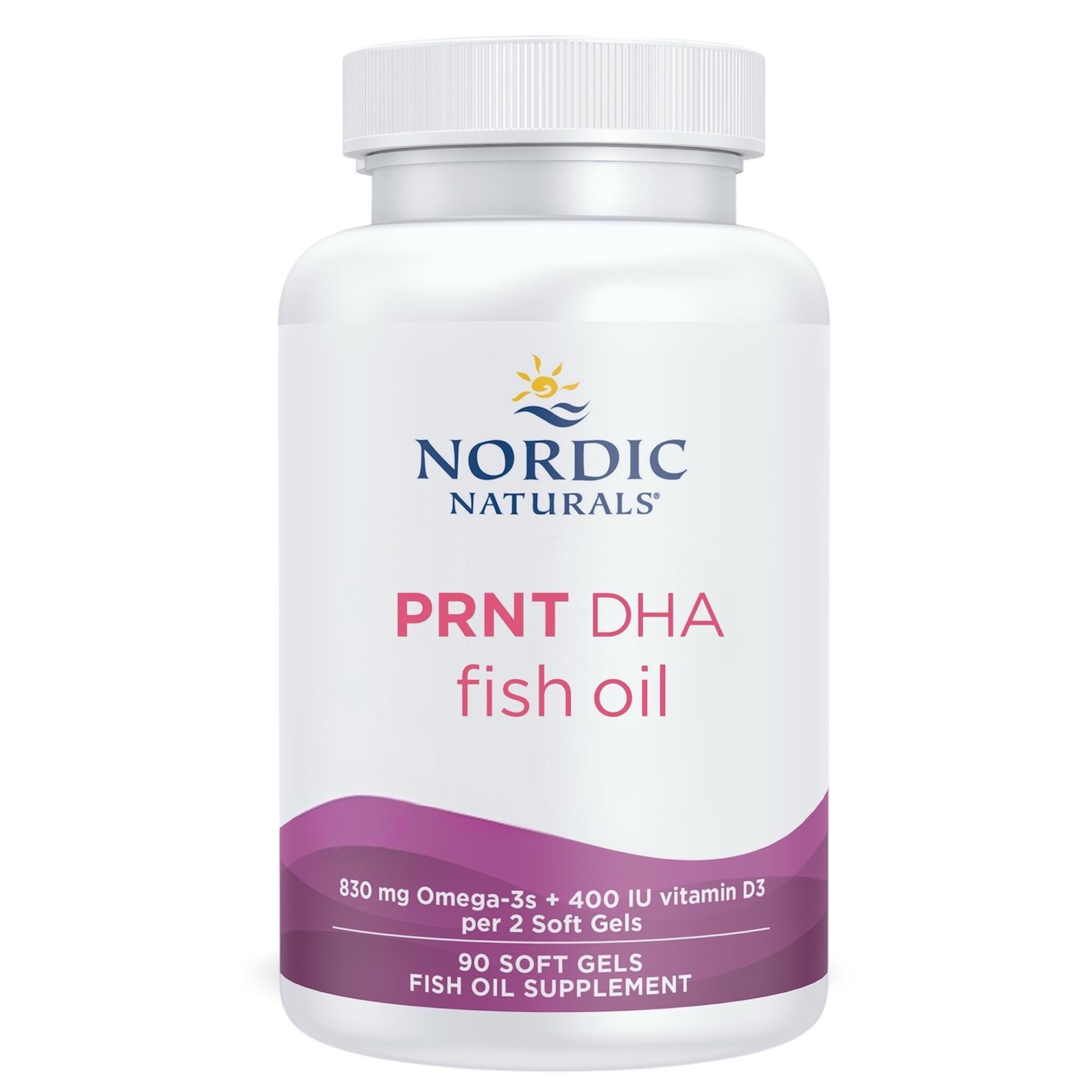 Nordic Naturals PRNT DHA Fish Oil 90 Kapsül