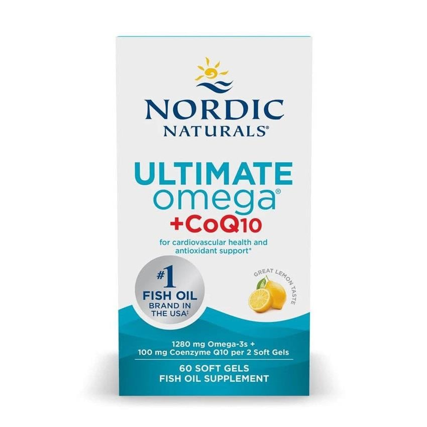 Nordic Naturals Ultimate Omega +CoQ10 60 Kapsül