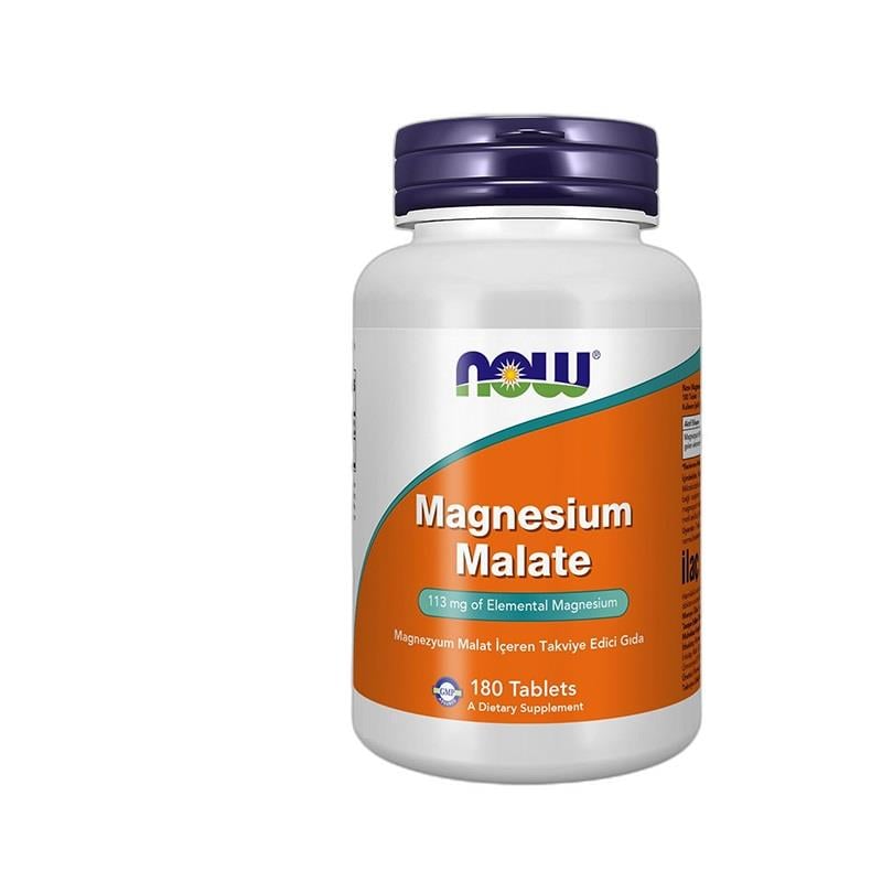 Now Magnesium Malate 180 Tablet