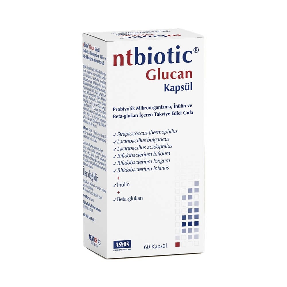 NTBiotic Glucan 60 Kapsül