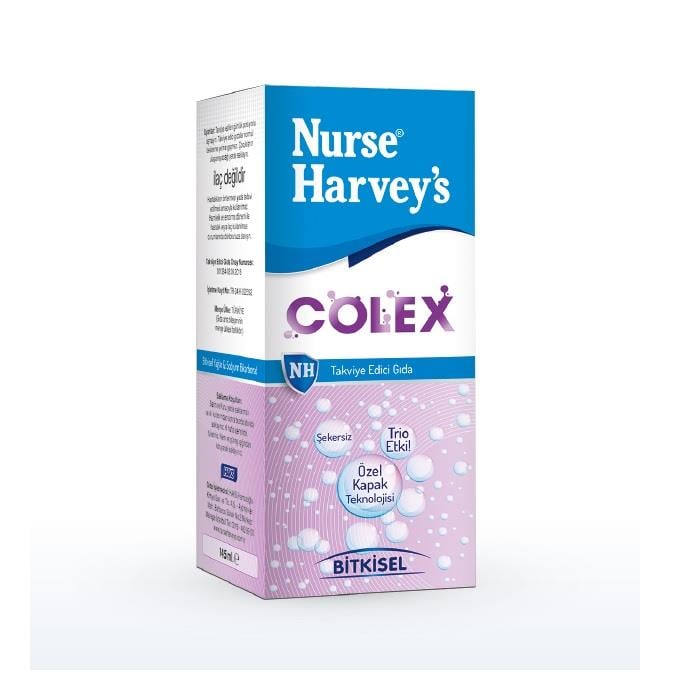 Nurse Harvey's colex Bitkisel Şurup 145 ml
