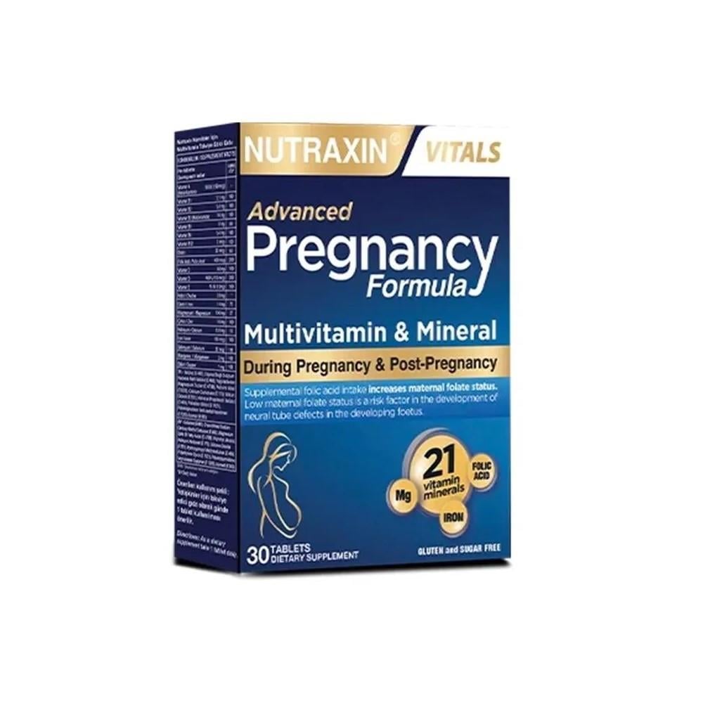 Nutraxin Advanced Pregnancy Formula Multivitamin&Mineral 30 Tablet