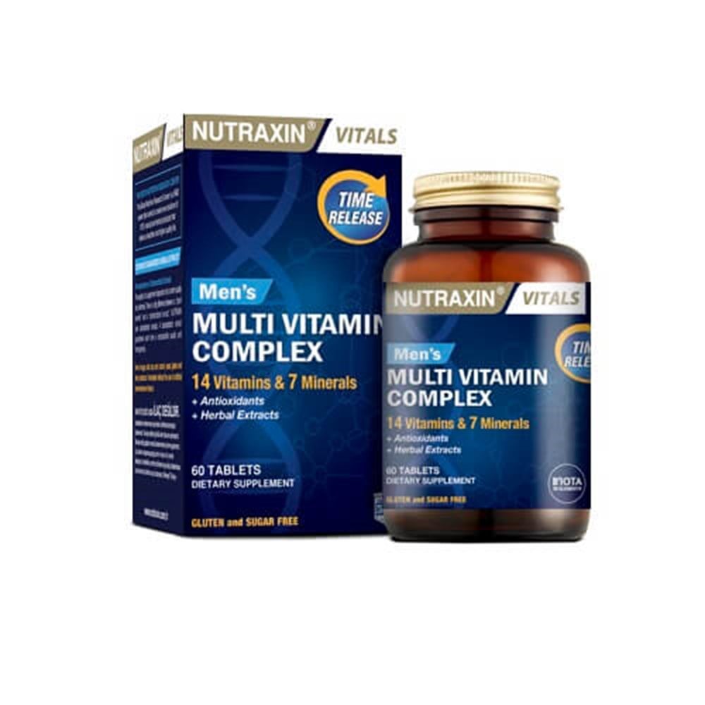 Nutraxin Multivitamin & Mineral Complex For Men 60 Tablet