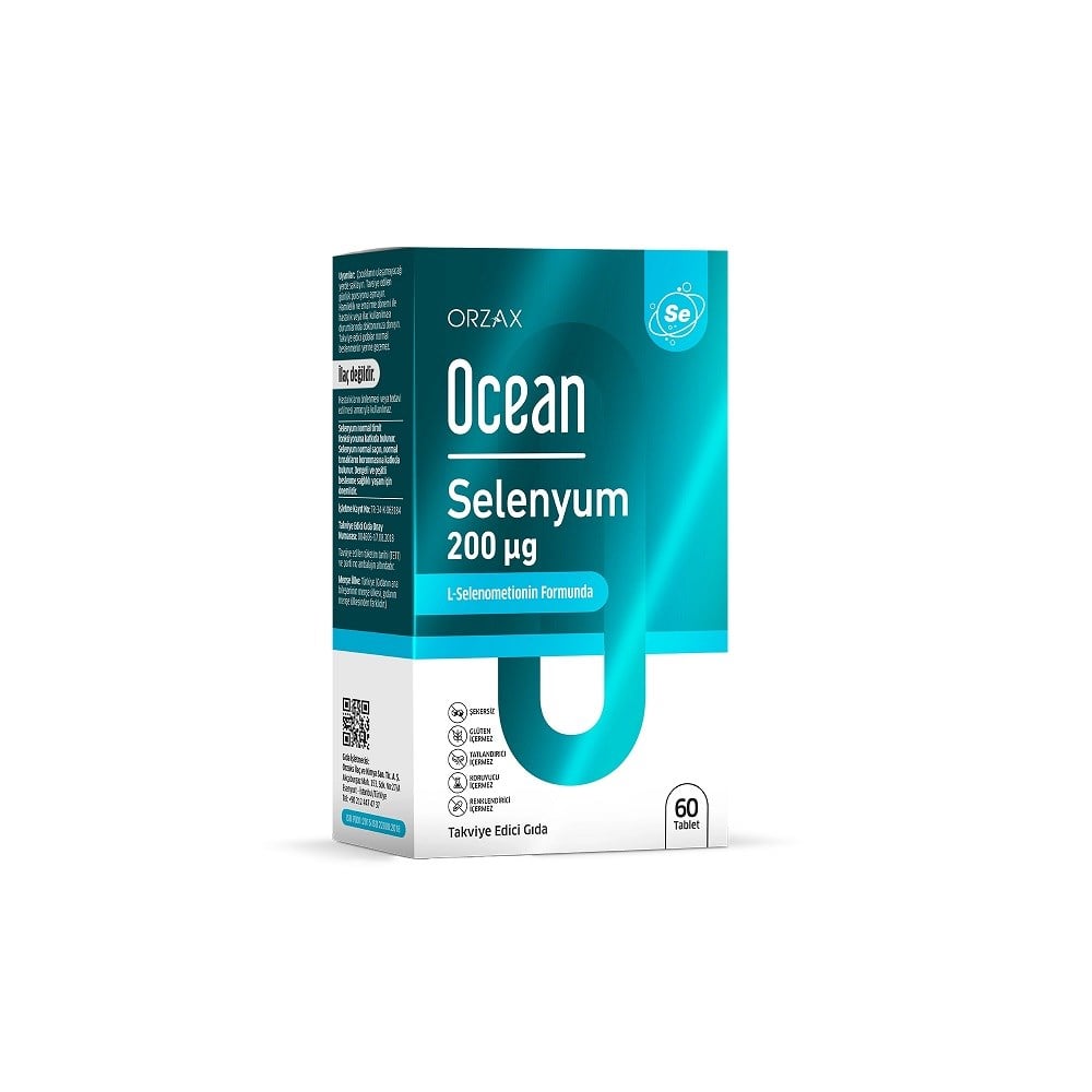 Ocean Selenyum 200 mcg 60 Tablet