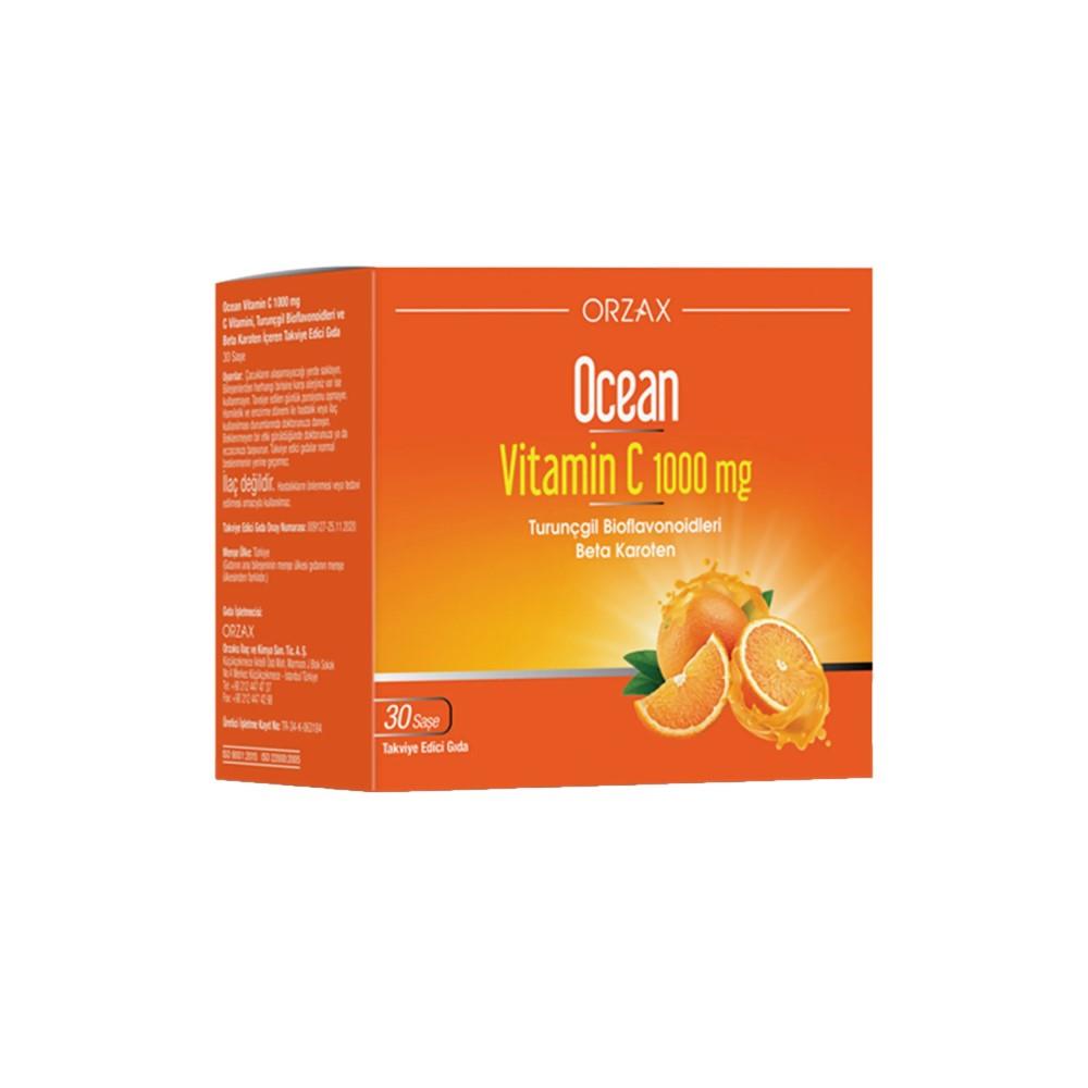 Ocean Vitamin C 1000 mg 30 Saşe