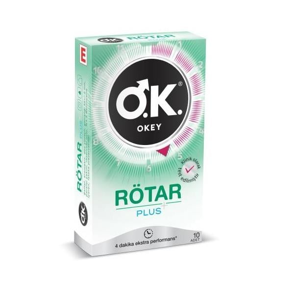 Okey Rötar PLUS Prezervatif