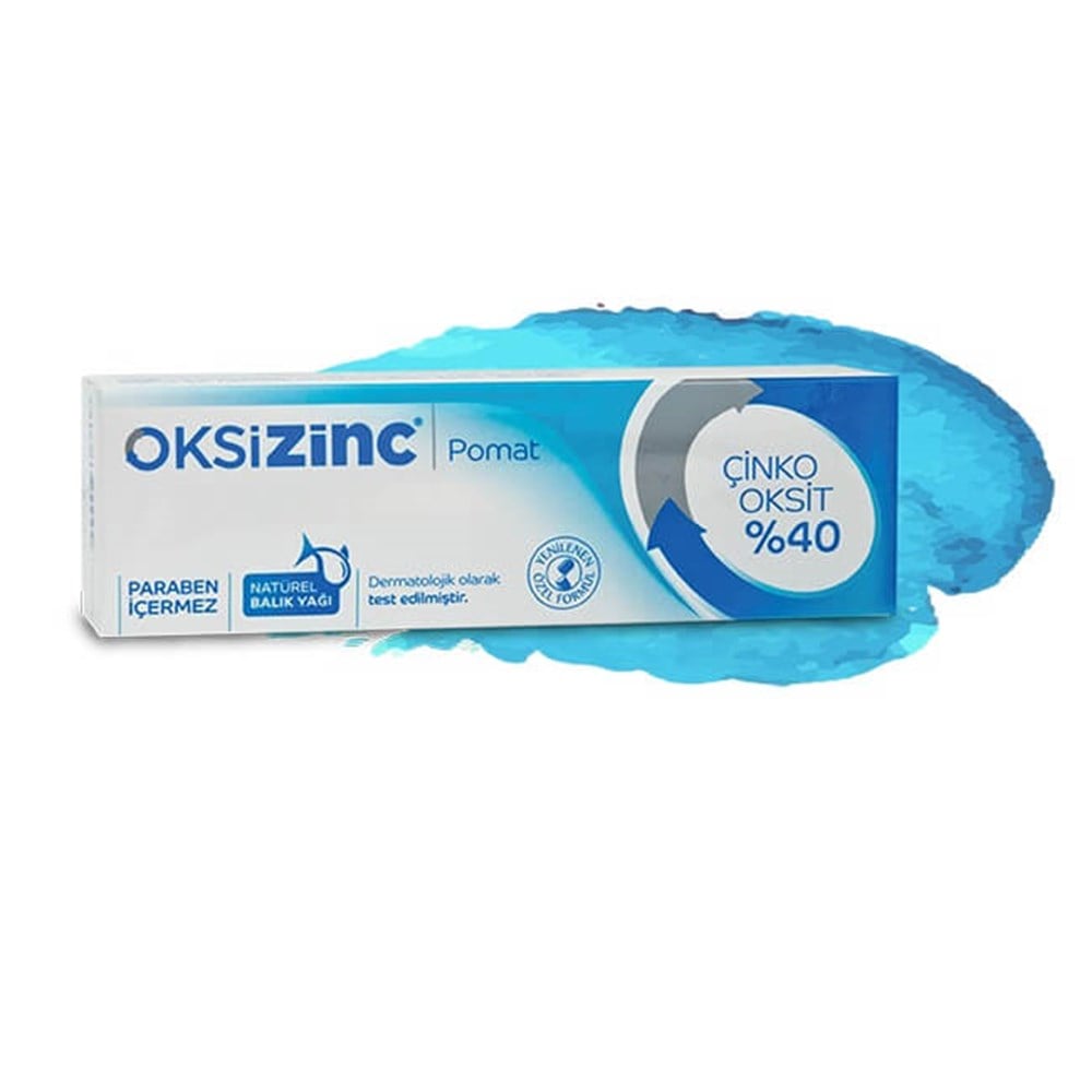 Oksizinc %40 Çinko Oksit Pomat 100 gr