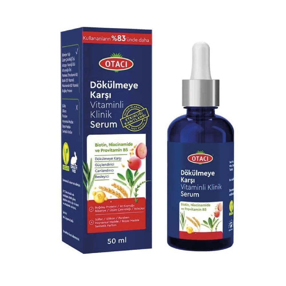 Otacı Dökülmeye Karşı Vitaminli Klinik Saç Serumu 50 ml