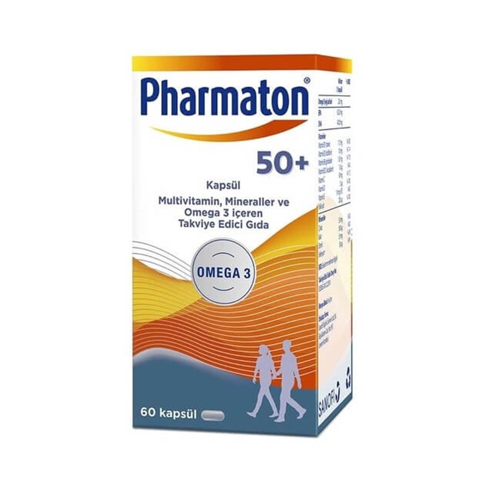 Pharmaton 50 Plus 60 Kapsül
