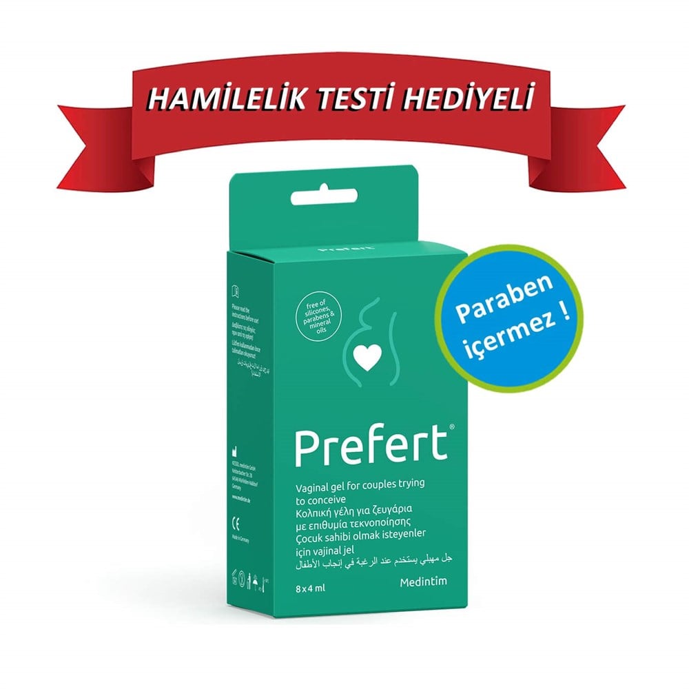 Prefert Vajinal Jel 8x4 ml