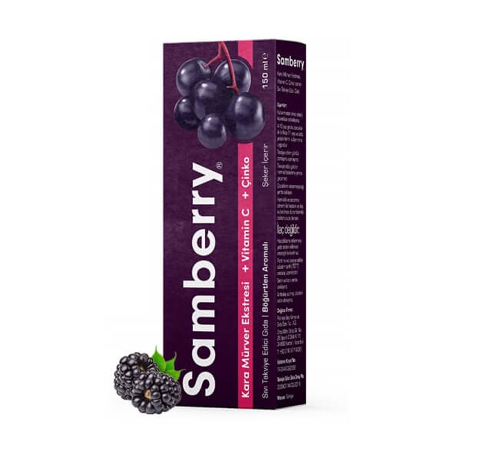 Samberry Kara Mürver Ekstresi 150 ml