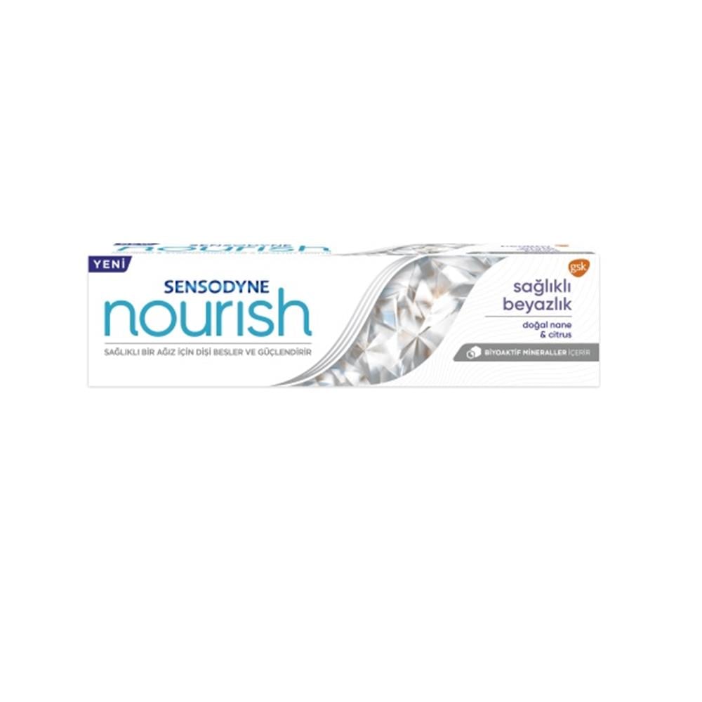 Sensodyne Nourish Diş Macunu Sağlıklı Beyazlık 75 ml