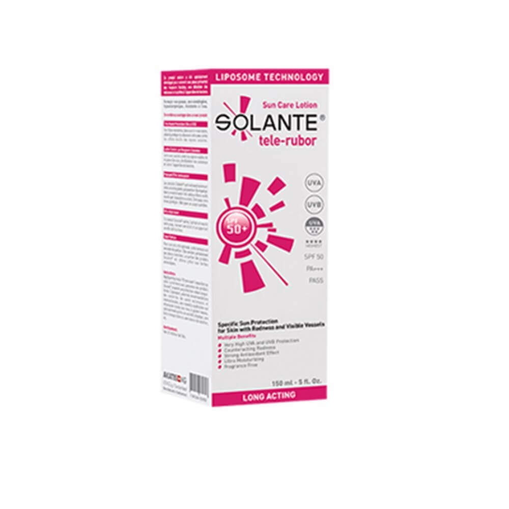 Solante Tele-Rubor SPF 50+ Güneş Koruyucu 150 ml