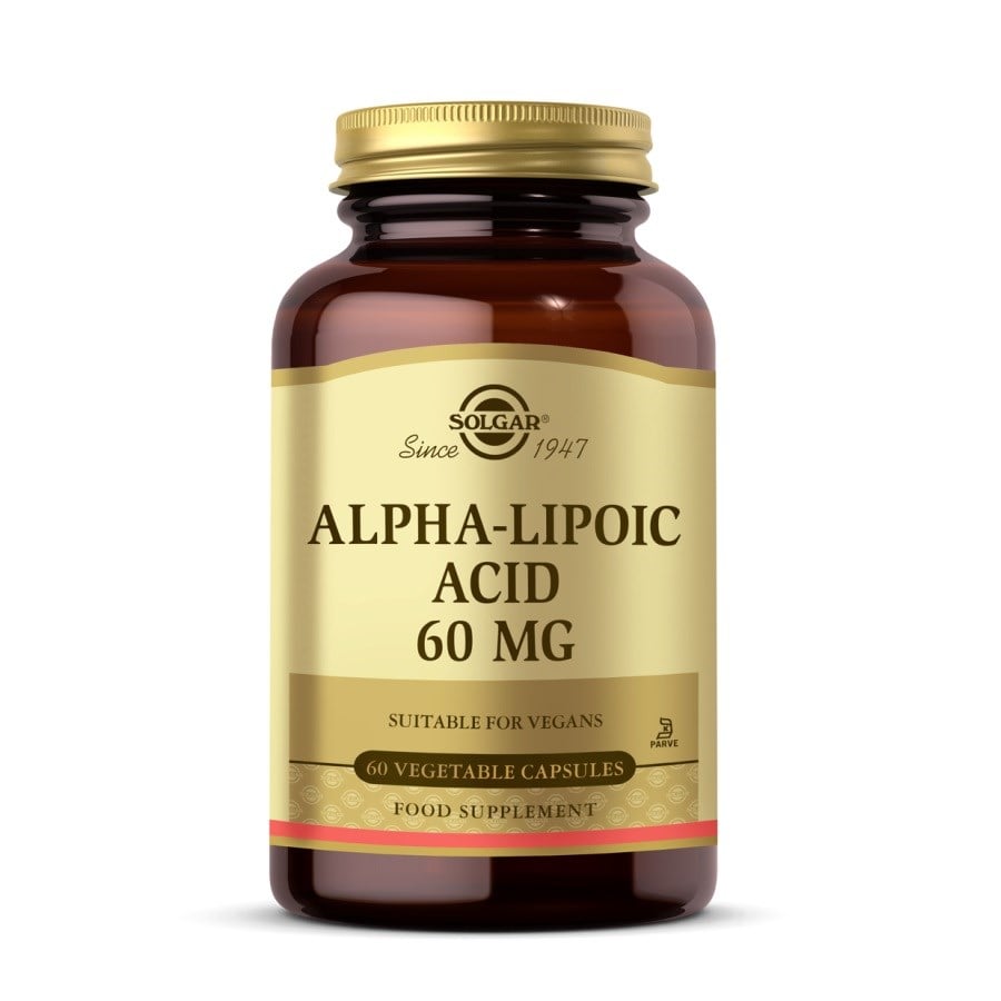 Solgar Alpha Lipoic Acid 60 mg 60 Kapsül