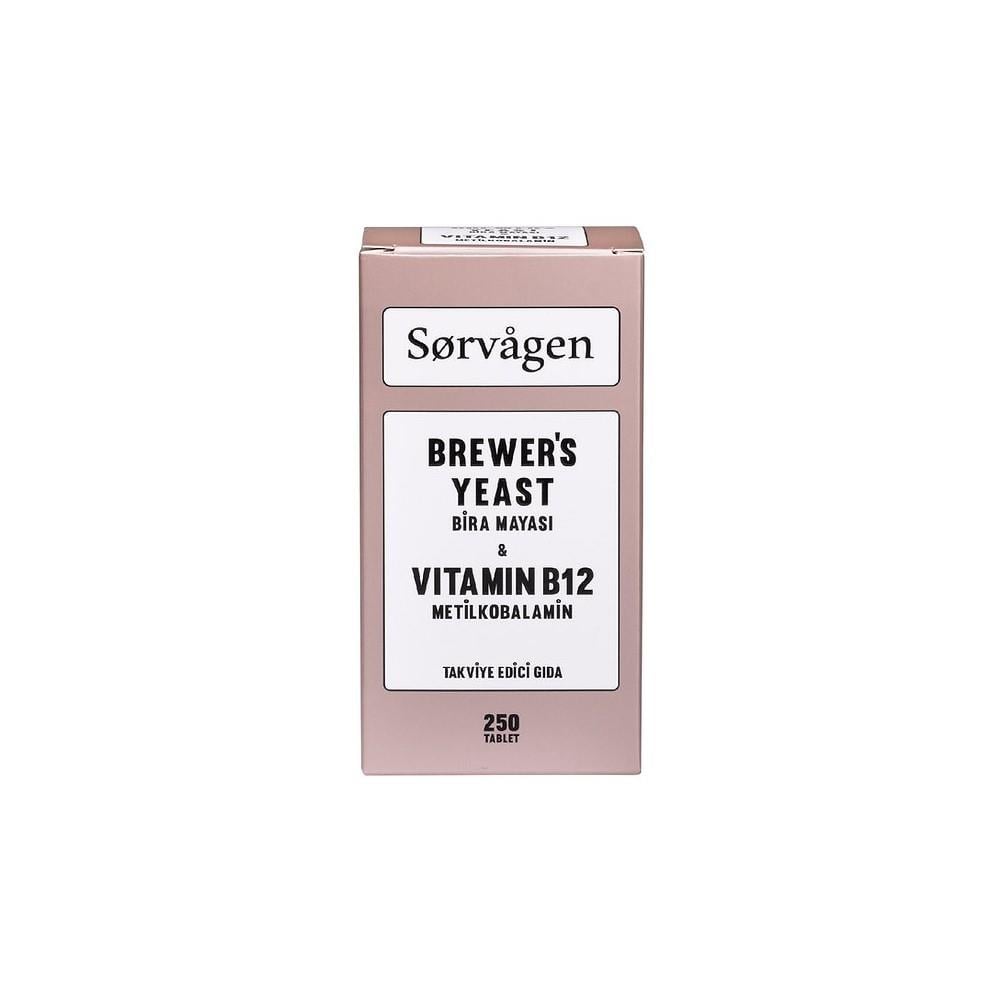 Sorvagen Brewer's Yeast Vitamin B12 250 Tablet