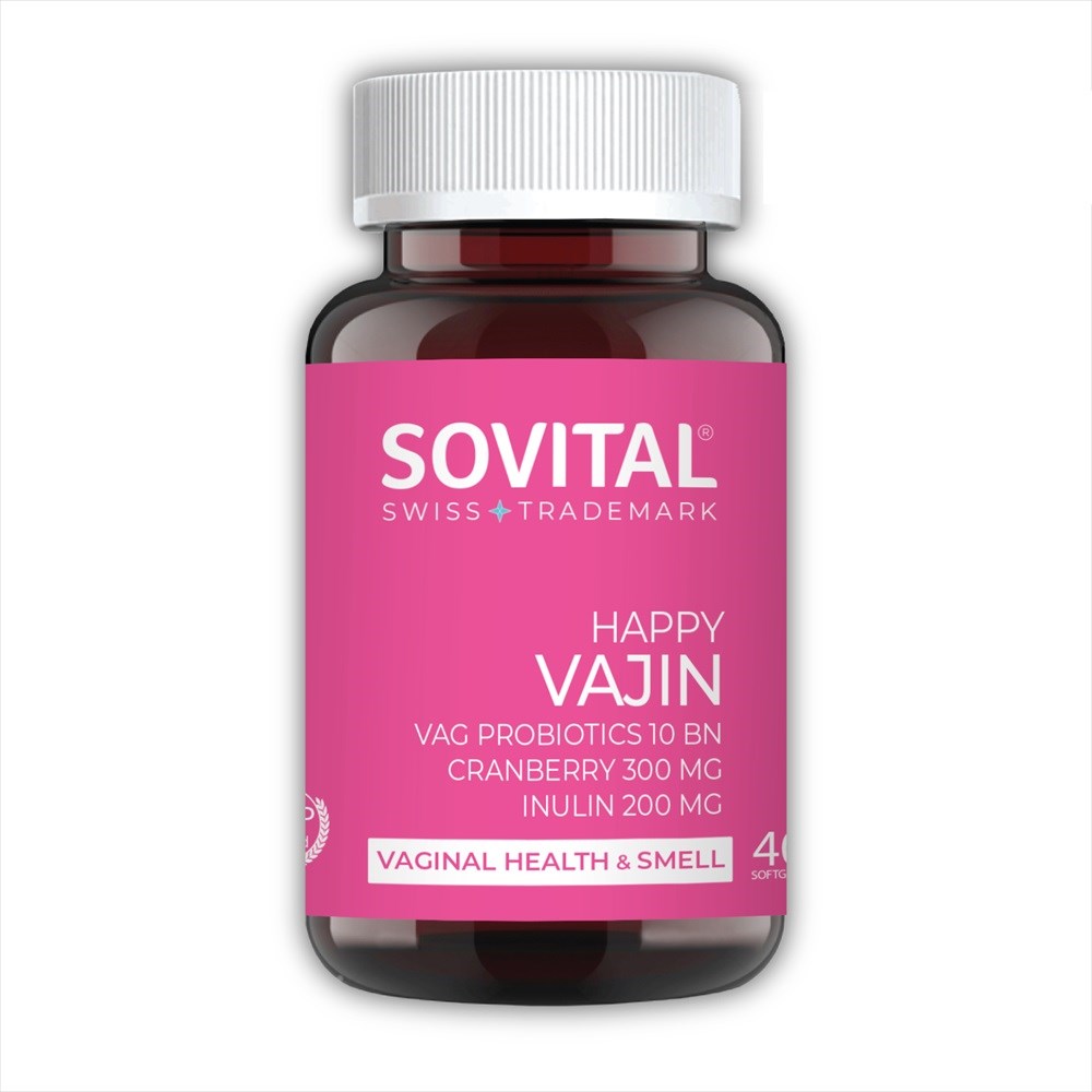 Sovital Happy Vajin 40 Kapsül