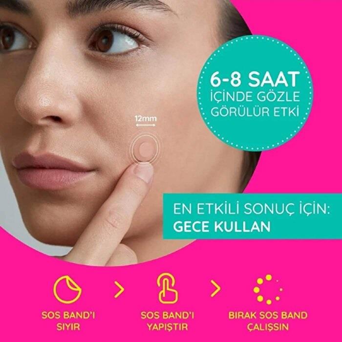 Stick On Spots SOS Akne Bandı 15'li