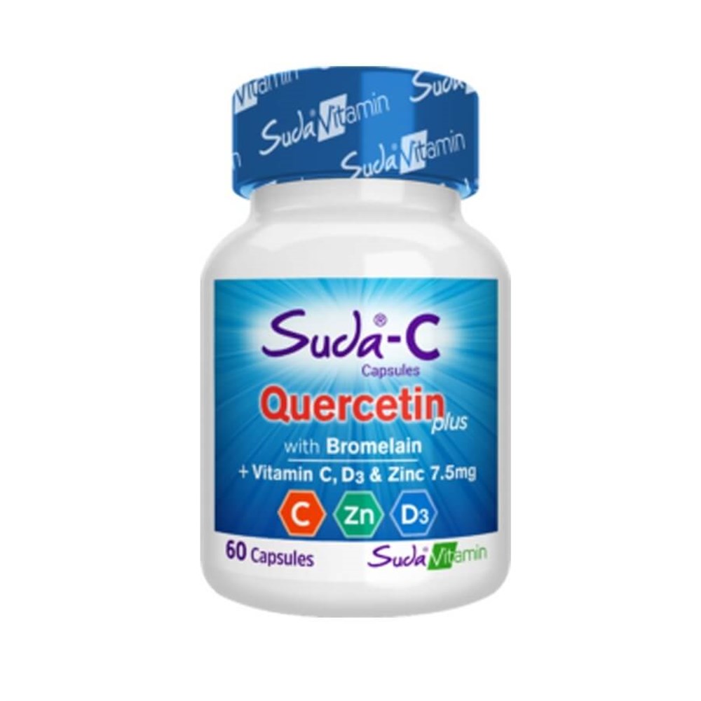 Suda-C Quercetin Plus 60 Kapsül