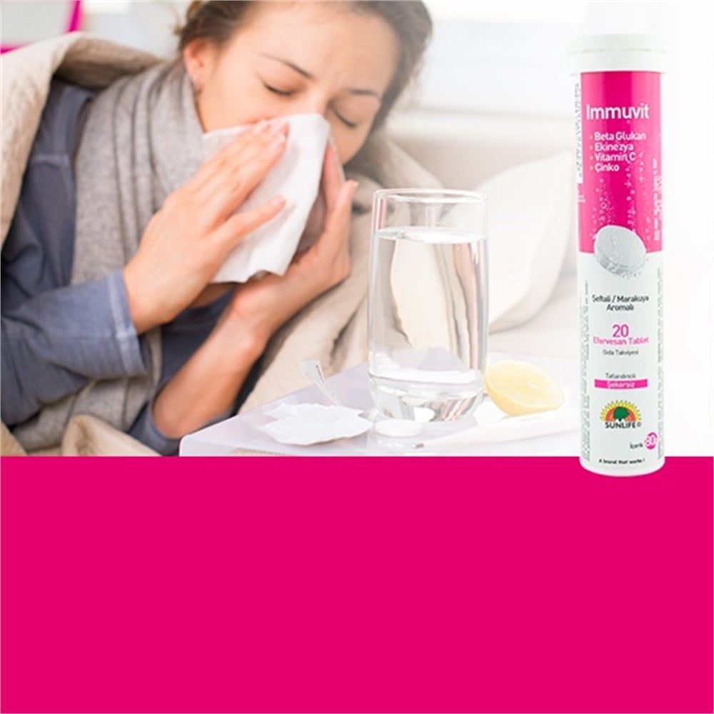 Sunlife Immuvit 20 Efervesan Tablet