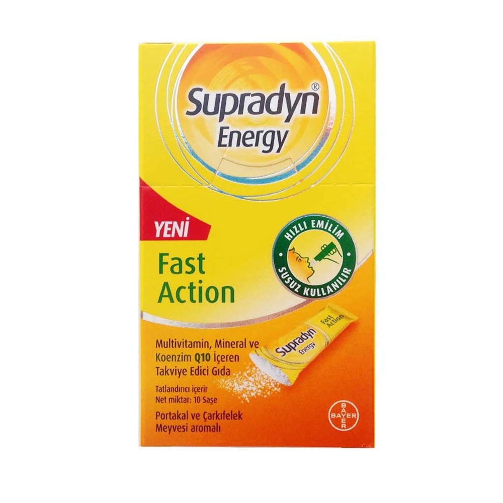 Supradyn Energy Fast Action 10 Saşe