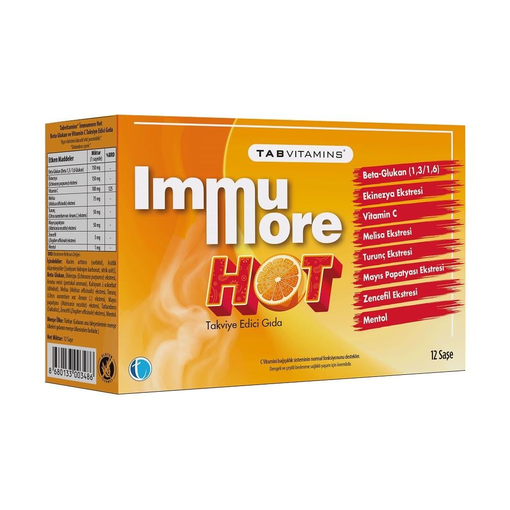 Tabvitamins Immumore Hot 12 Saşe
