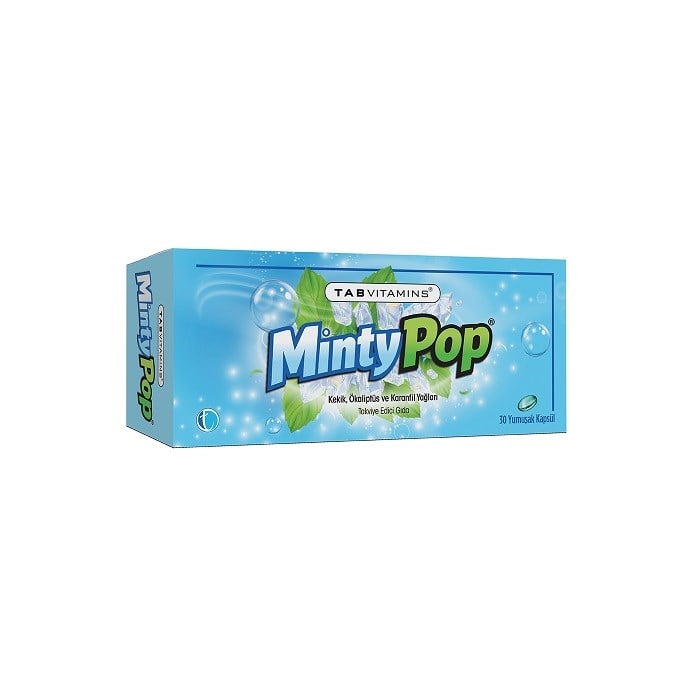 Tabvitamins Mintypop 30 Yumuşak Kapsül