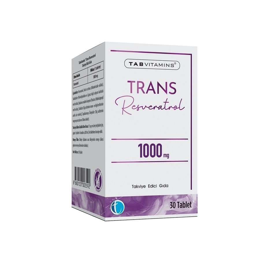 Tabvitamins Trans Resveratrol 30 Tablet