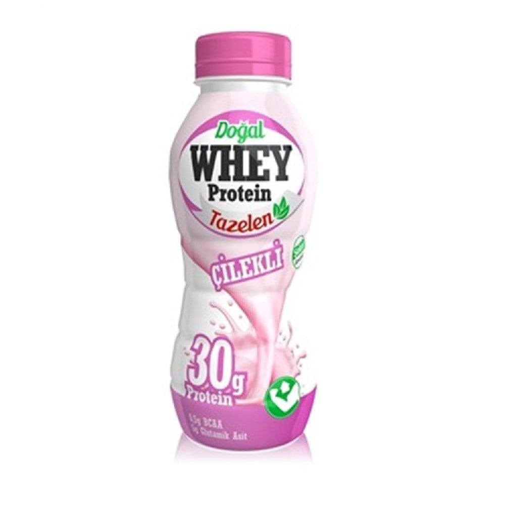 Tazelen Doğal Whey Protein İçeceği 6lı/ÇİLEK