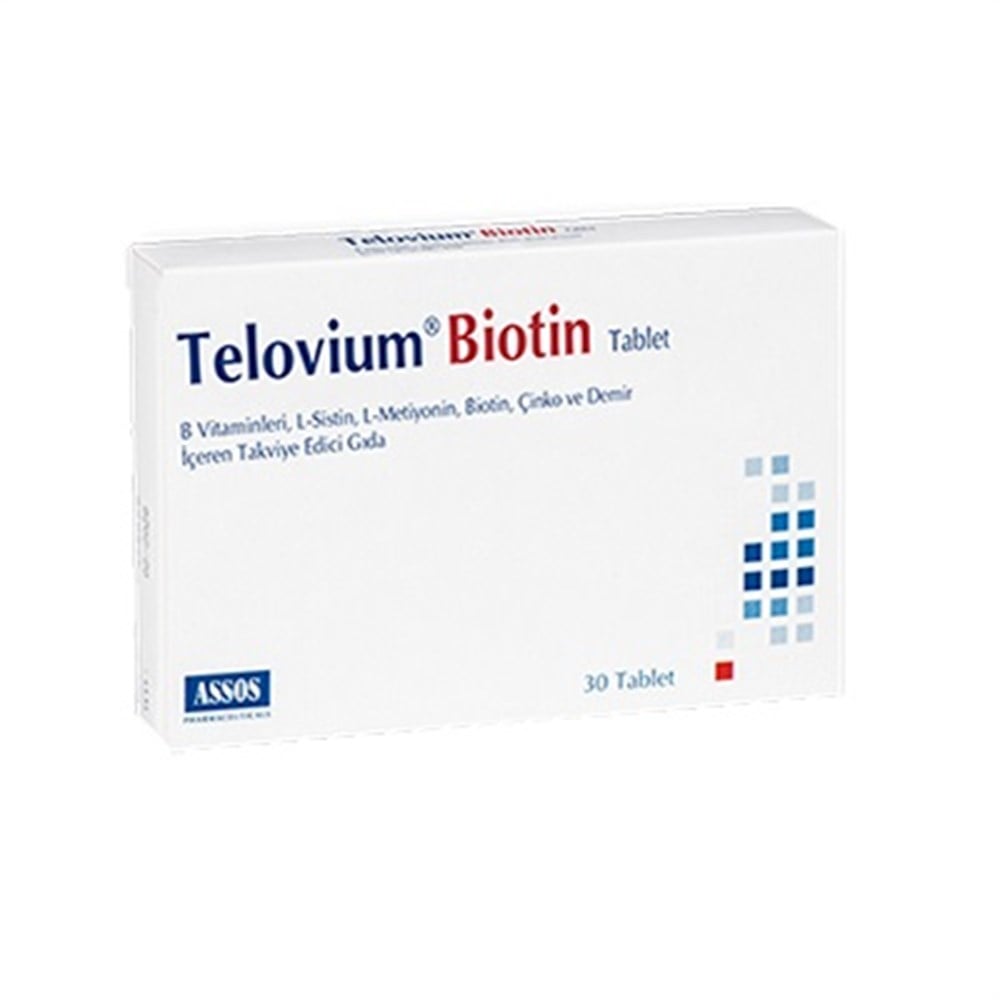 Telovium Biotin 30 Tablet