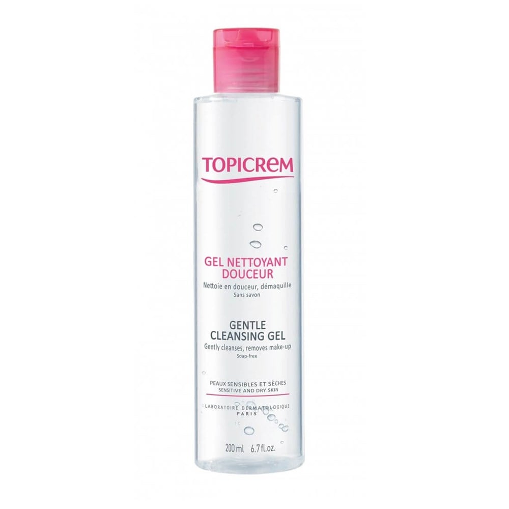 Topicrem Gentle Cleansing Gel Face&Body&Hair 200 ml