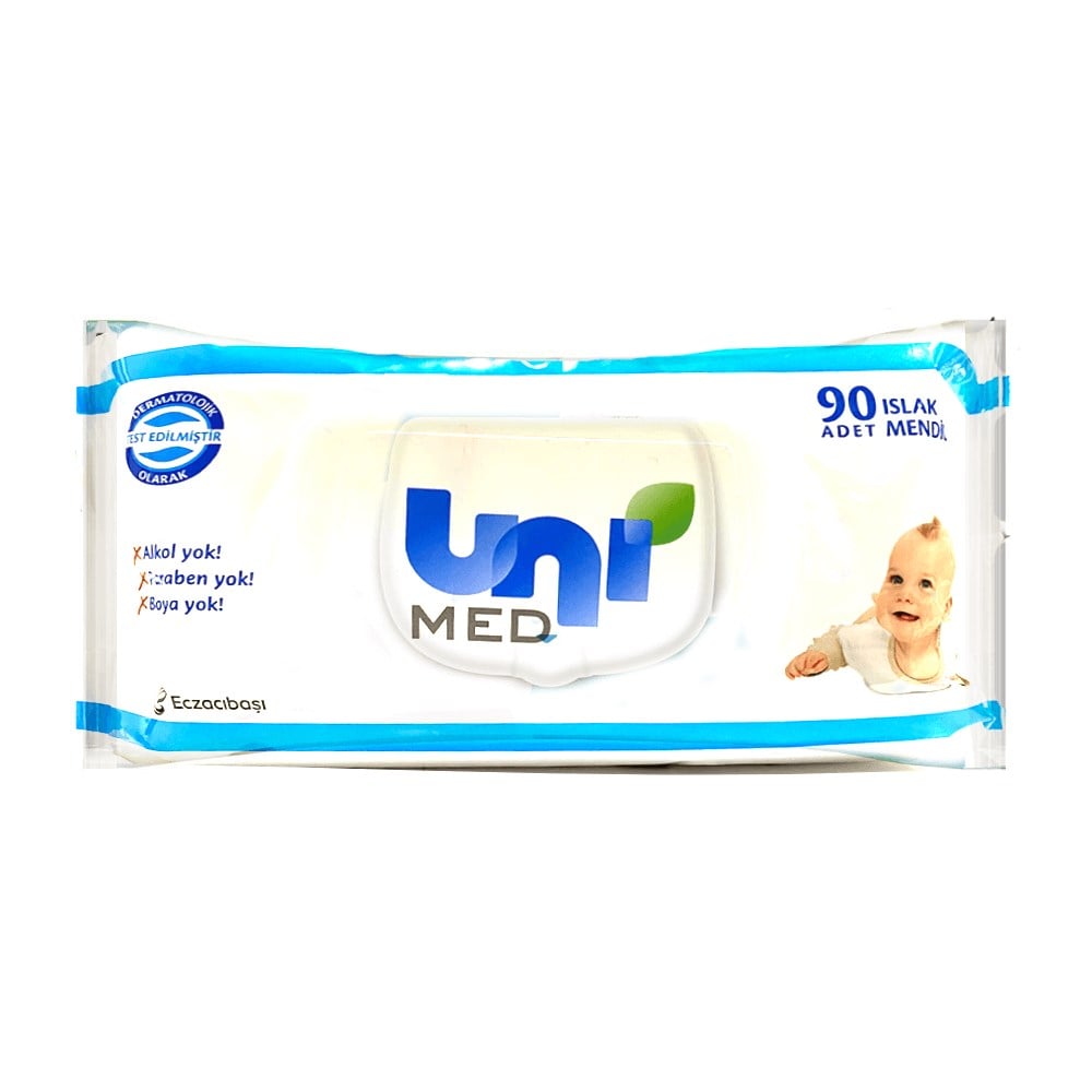 Uni MED Islak Mendil 90 Adet