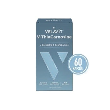 Velavit V-ThiaCarnosine 60 Kapsül