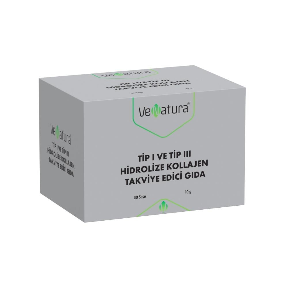 VeNatura Tip I ve Tip III Hidrolize Kollajen 30 Saşe