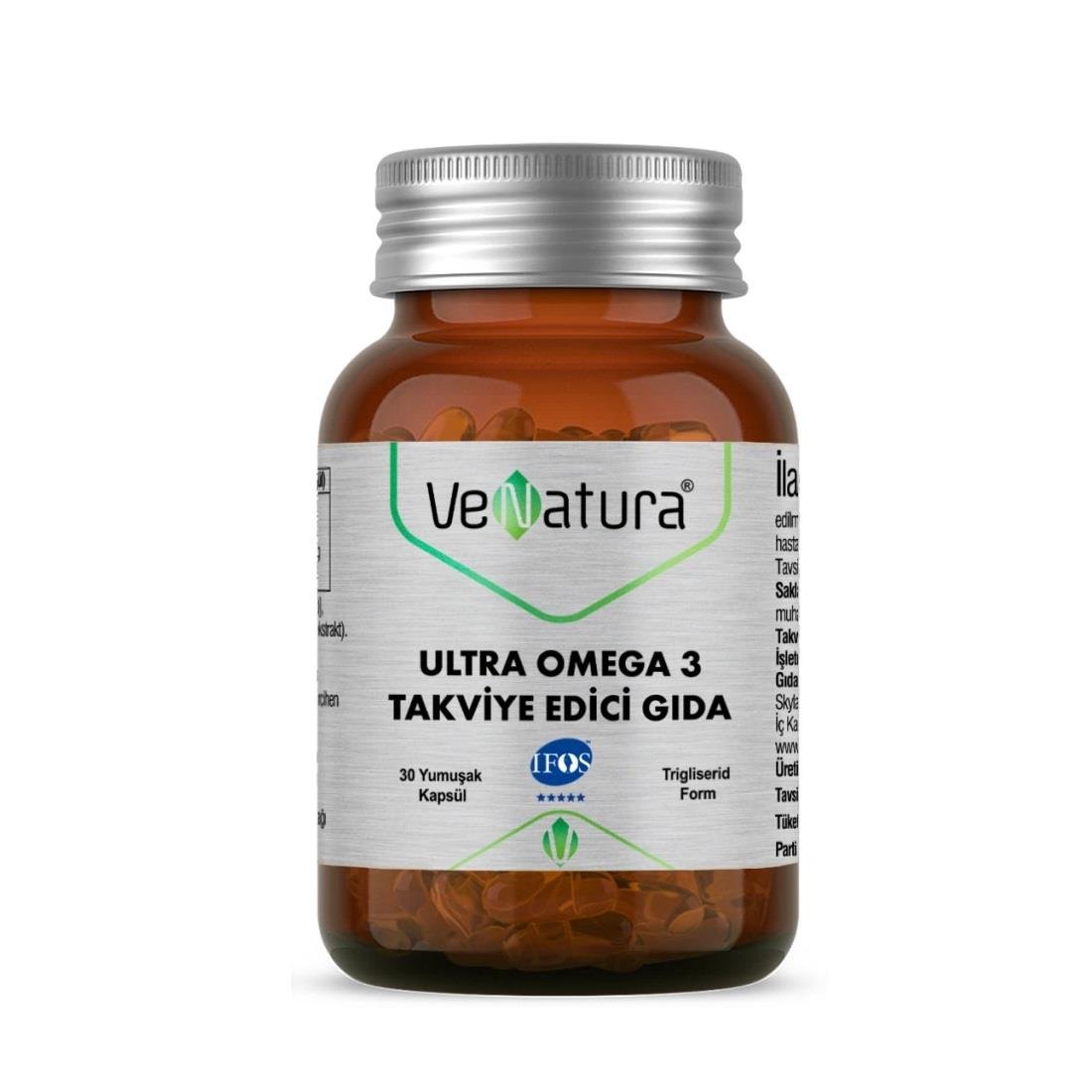 VeNatura Ultra Omega 3 30 Kapsül