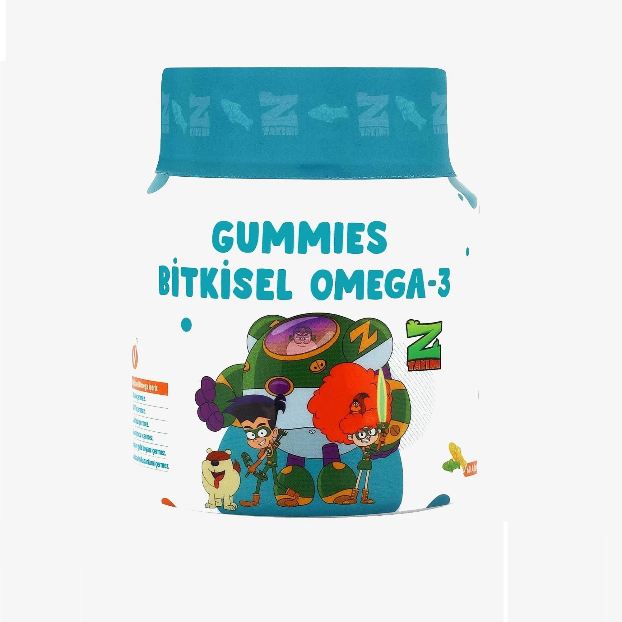 Vitago Kids Bitkisel Omega-3 60 Gummies