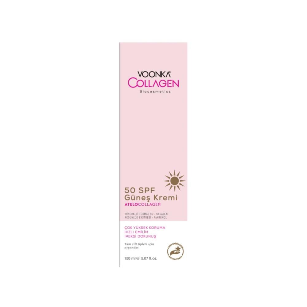 Voonka Atelocollagen 50 SPF Güneş Kremi 150 ml