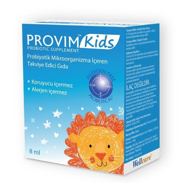 Wellcare Provim Kids 8 ml