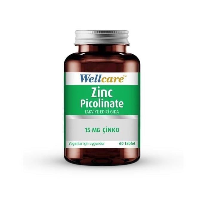 Wellcare Zinc Picolinate 60 Tablet