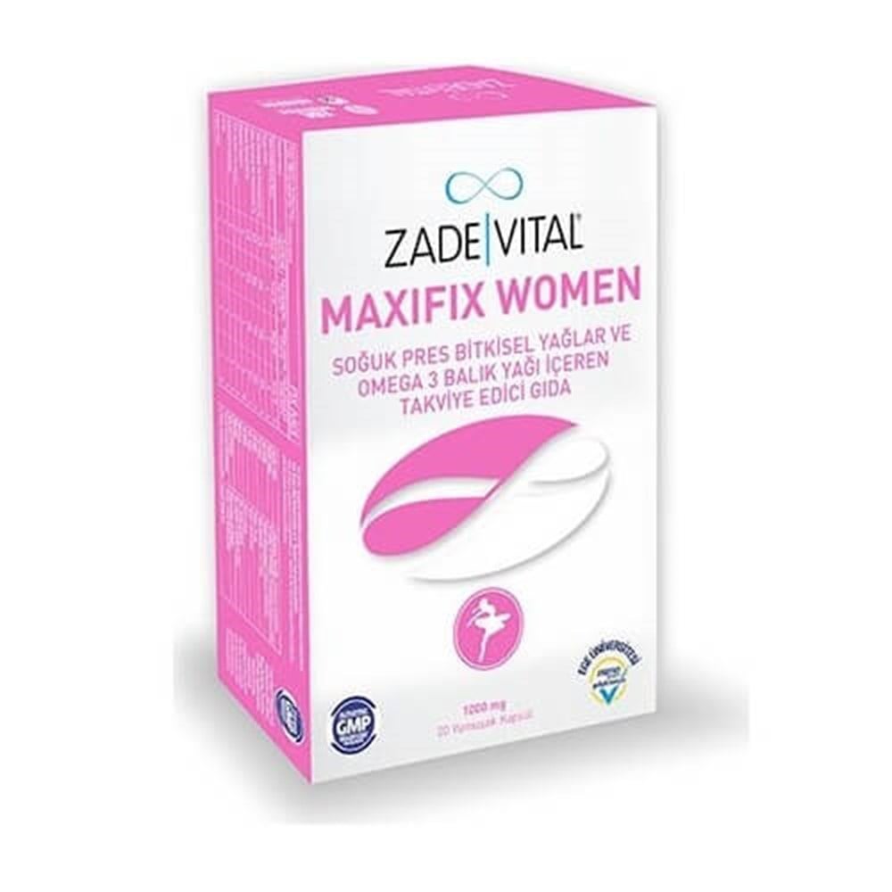 Zade Vital Maxifix Women 20 Kapsül