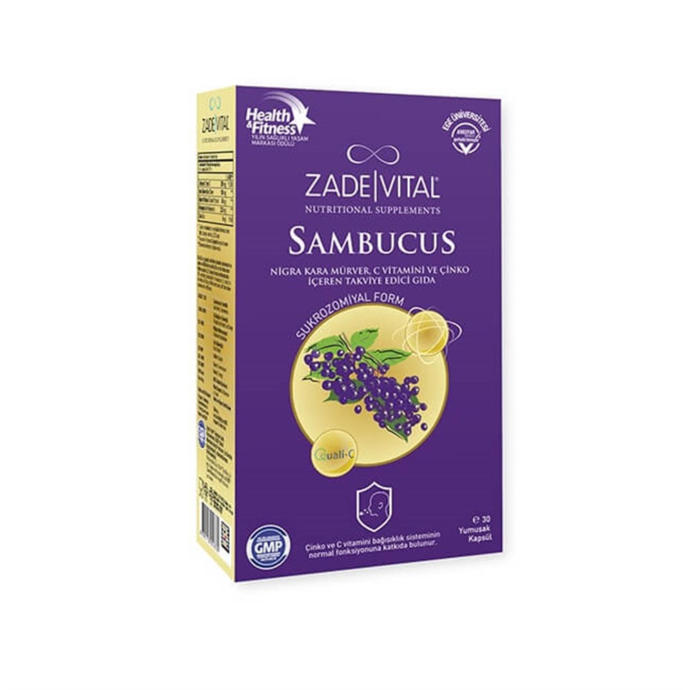 Zade Vital Sambucus Nigra 15 Kapsül