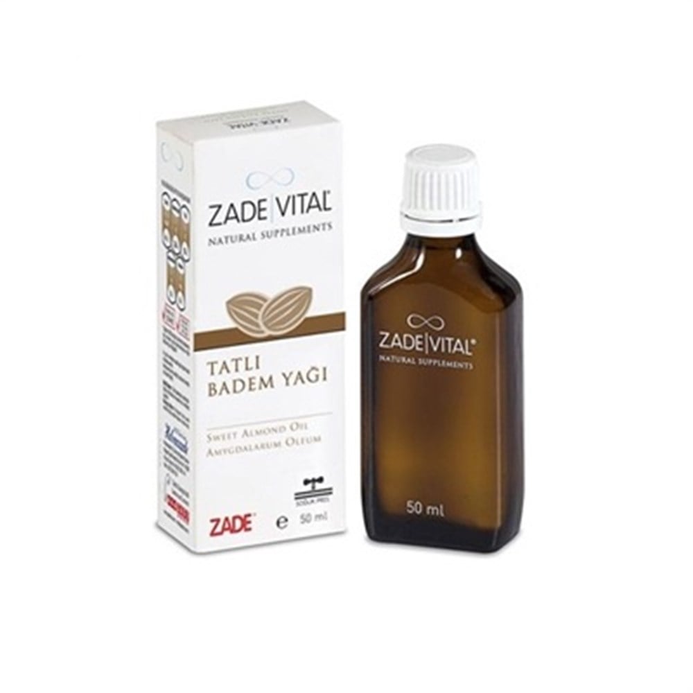 Zade Vital Tatlı Badem Yağı 50 ml