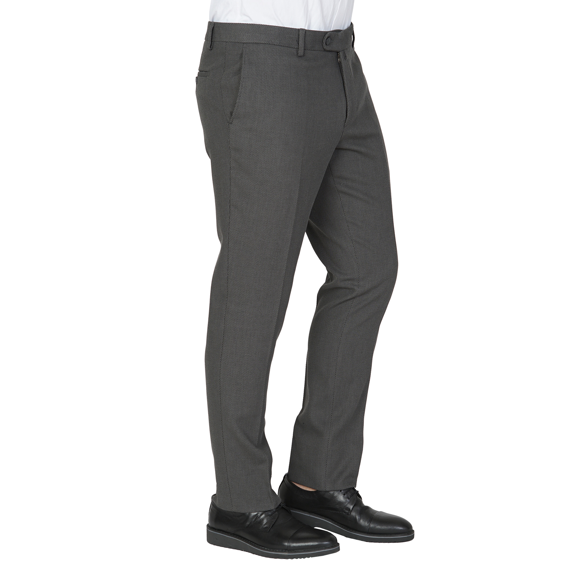 WHİTE STONE2019-K  %32 POLYESTER %17 VİSKON %49 PAMUK %2 LİKRA KUMAŞ  PANTOLON    DESENLİ