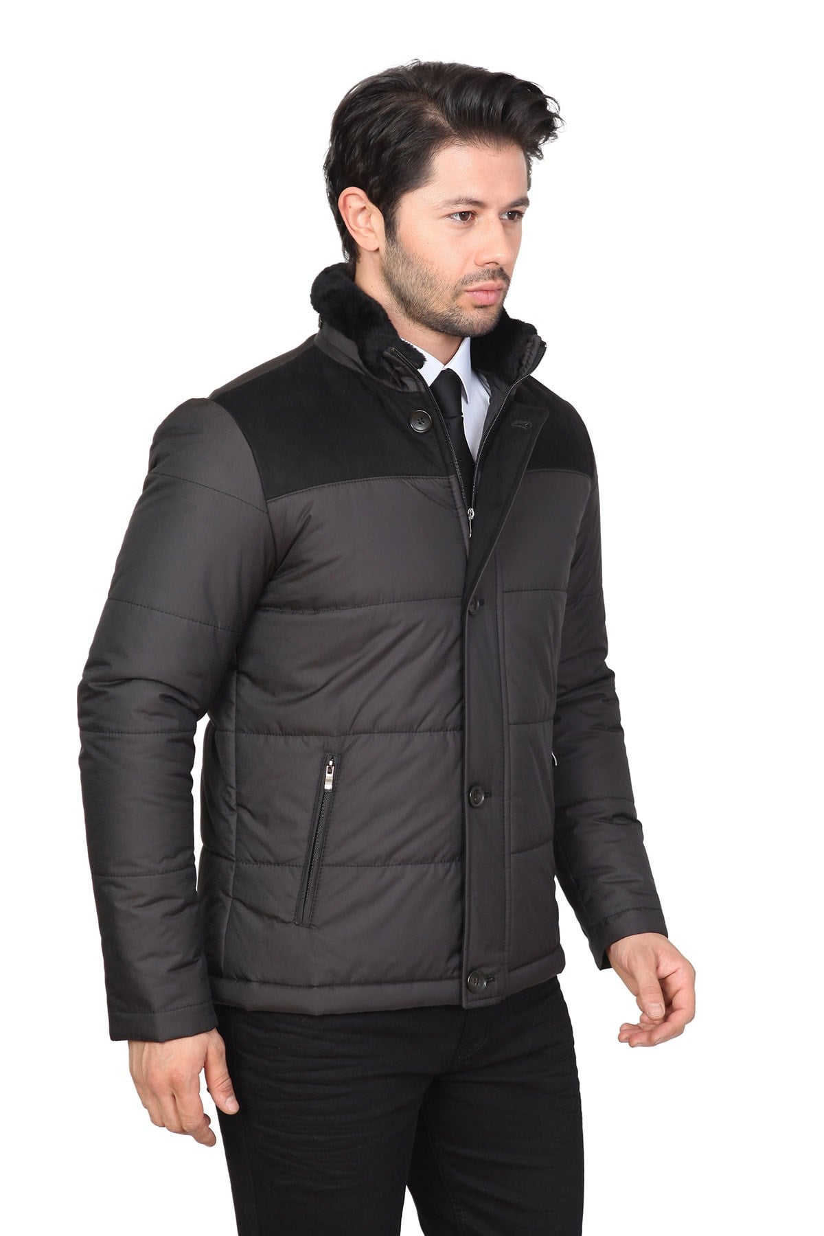 White Stone2019-K  PRATO KABAN    SİYAH