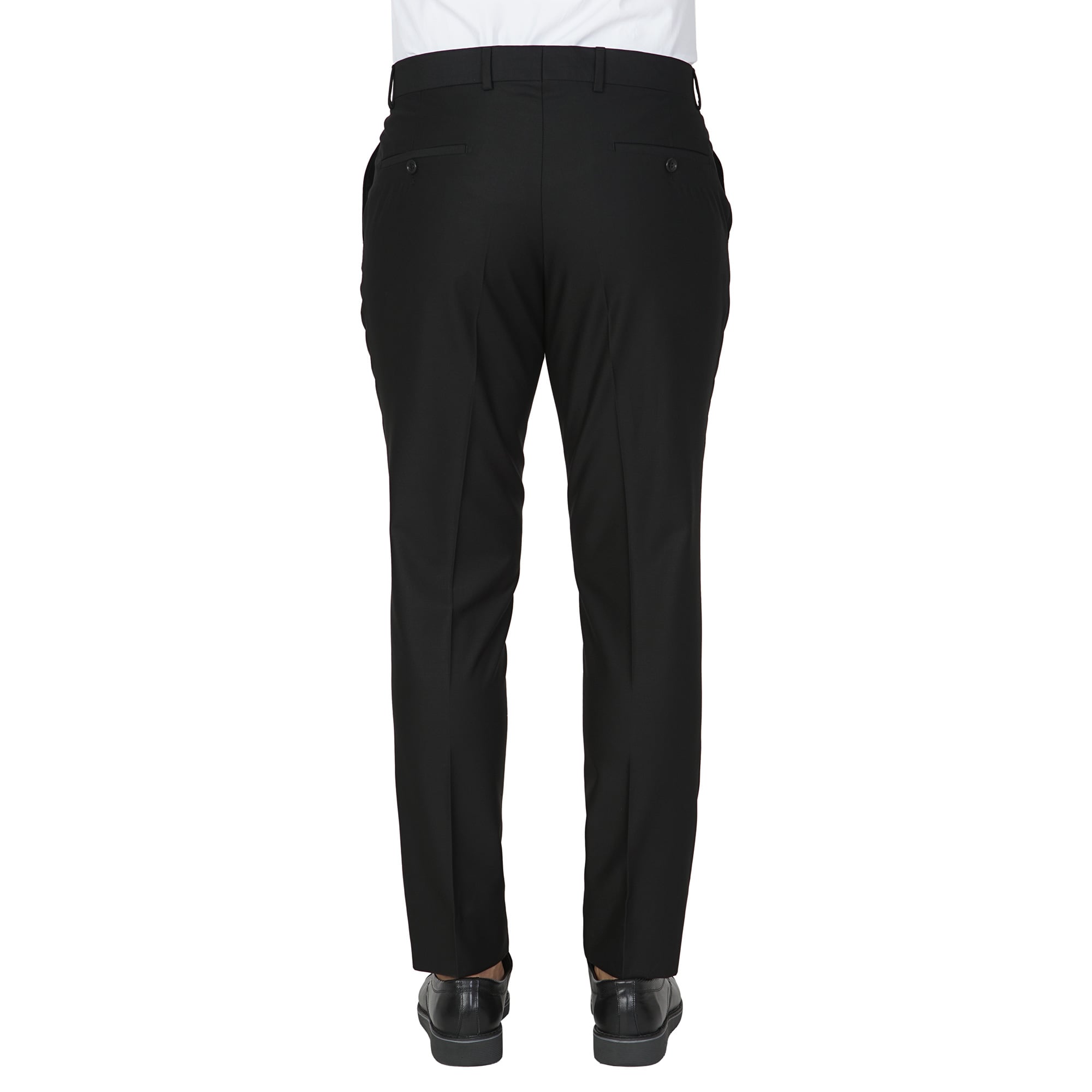 WHİTE STONE2020-K  POLİVİSKON REGULAR PANTOLON  YENİ133  SİYAH
