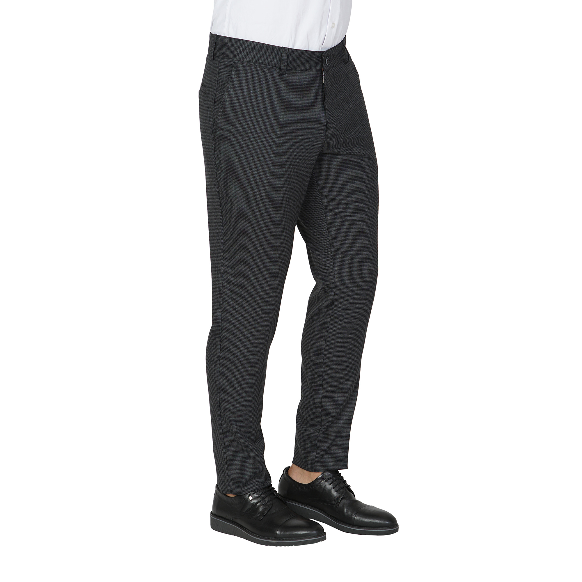 WHİTE STONE2020-K  POLİVİSKON SLİMFİT PANTOLON  YENİ133  DESENLİ