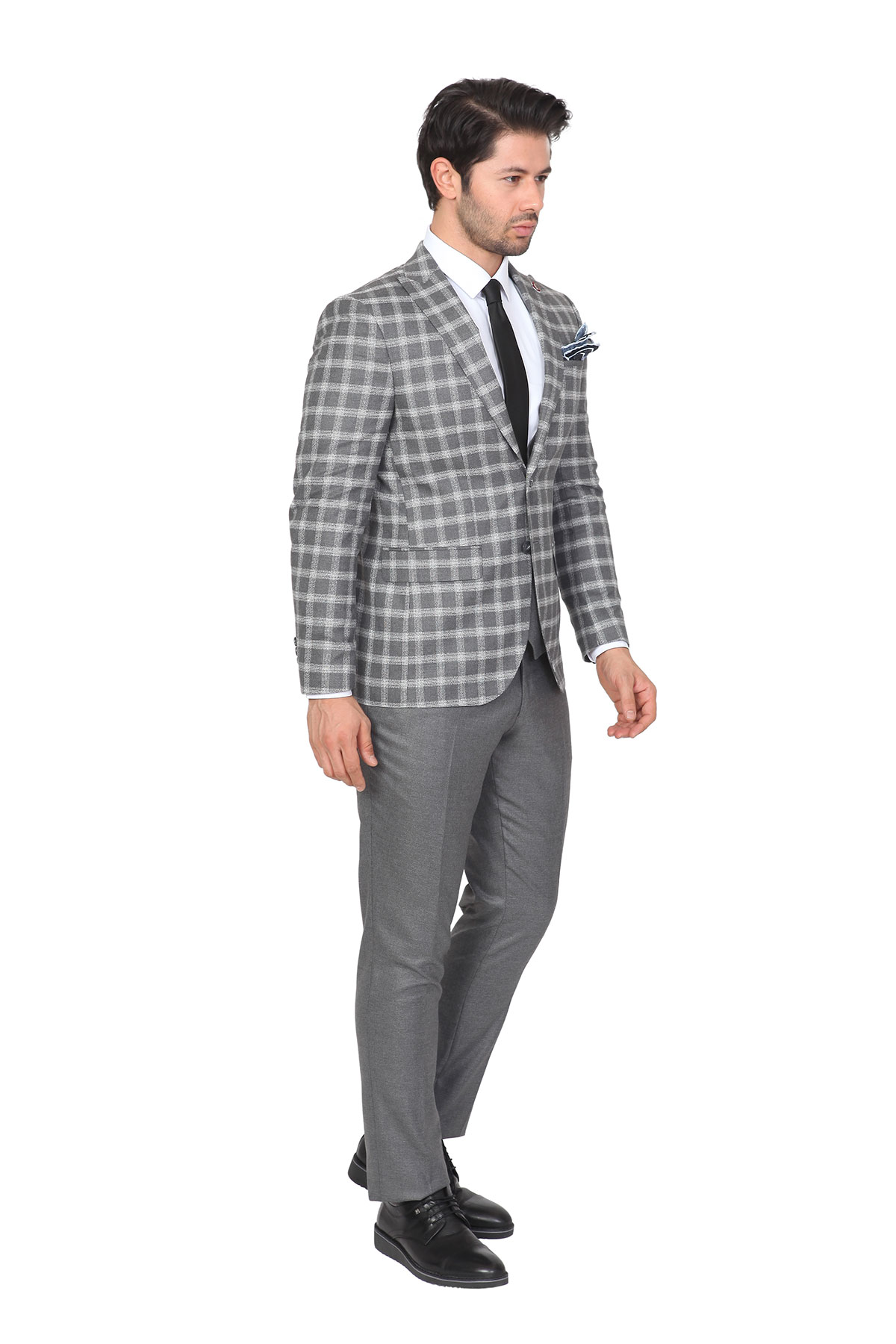 WHİTE STONE2020-K  POLİVİSKON YELEKLİ TAKIM ELBİSE  YENİ133  DESENLİ