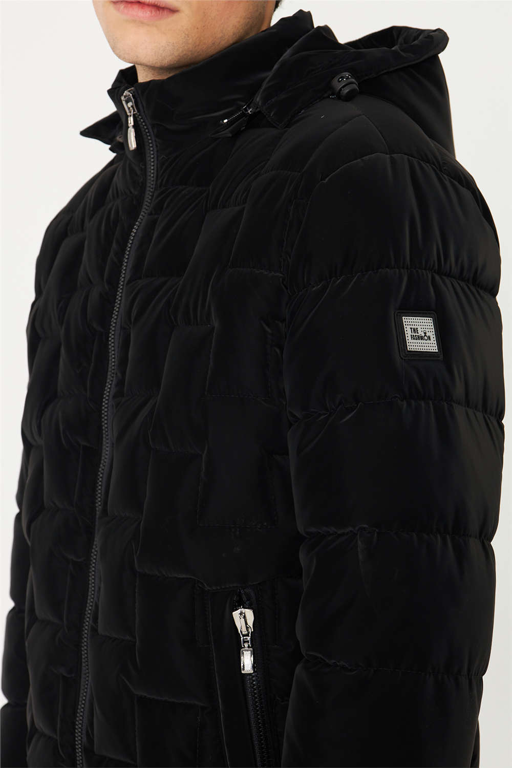 White Stone8145 KAPŞONLU  KABAN
