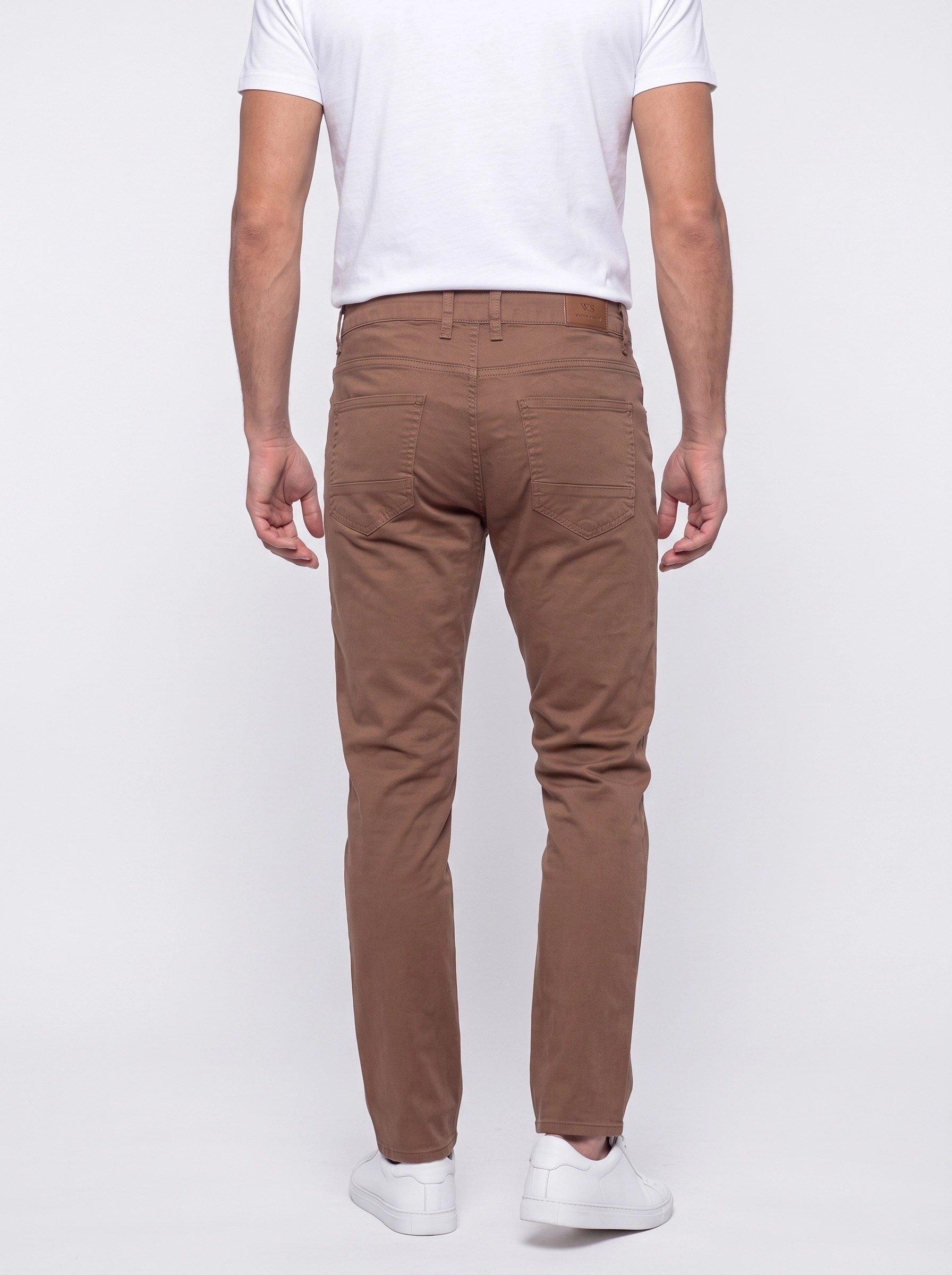 White StoneAçık Kahverengi Dynamic Fit Erkek Chino Pantolon